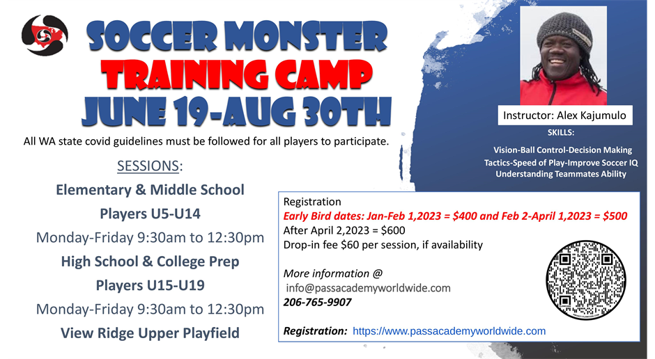 Soccer Monster Camp 2023